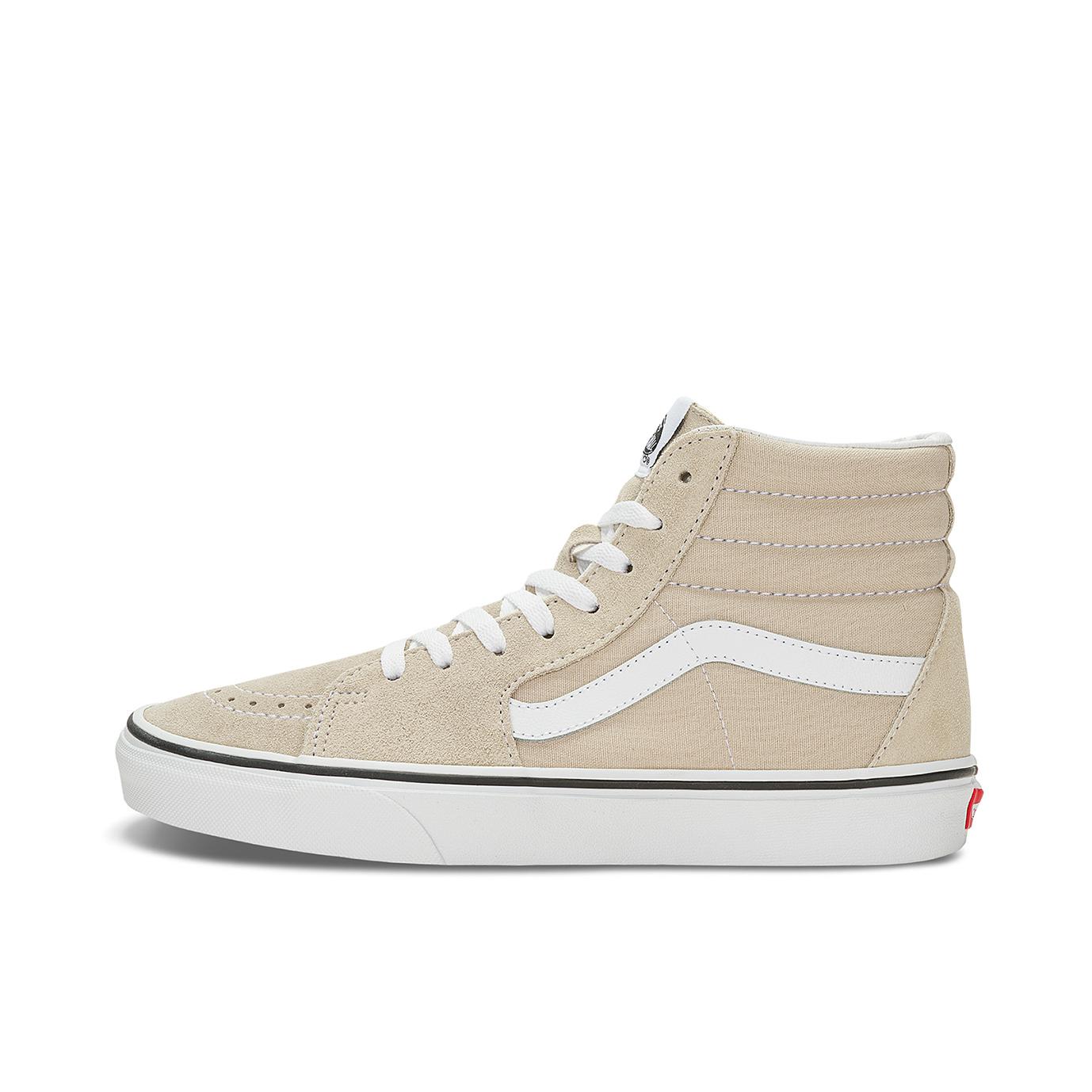 推荐商品：【520礼物】Vans/范斯 SK8-Hi 板鞋 潮流经典拼接复古街头厚底  灰色/白色/黑色