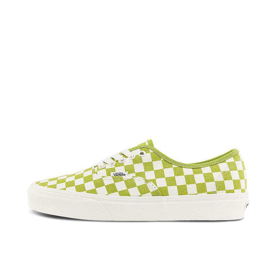 推荐商品：Vans/范斯 Authentic 潮流休闲 轻便舒适 防滑耐磨 百搭运动 复古 板鞋 白色/绿色/棋盘格
