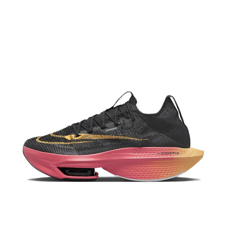 推荐商品：Nike ZoomX AlphaFly NEXT% 2 跑鞋 碳板防滑耐磨缓震透气回弹 黑色/金色