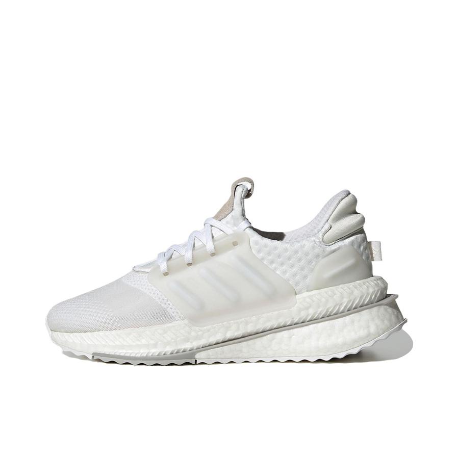 推荐商品：adidas X_plrboost 跑鞋 圆头缓震防滑耐磨健身训练轻便透气排汗回弹织物慢跑 女款/白色