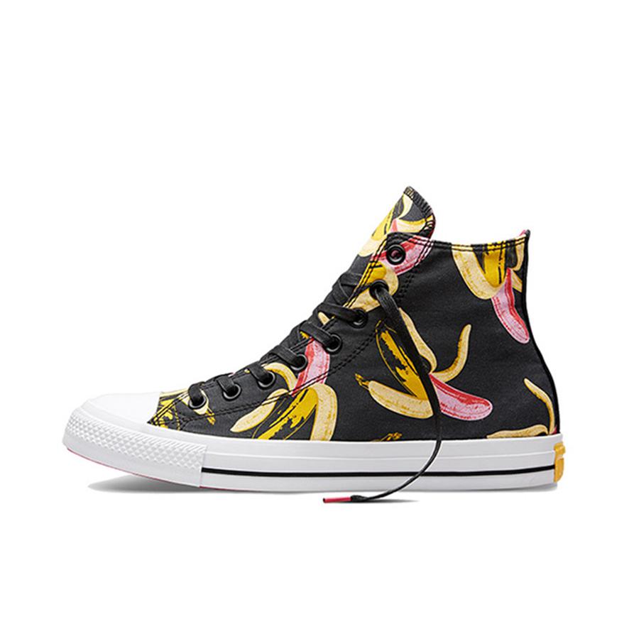 推荐商品：Converse/匡威 Chuck Taylor All Star 帆布鞋 常青款轻便防滑耐磨百搭复古圆头减震贴合高帮 黑色/多色