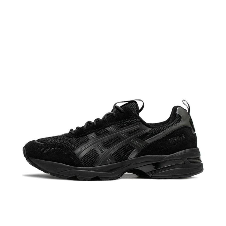 推荐商品：Asics/亚瑟士 Gel-1090 V2 防滑耐磨 缓震回弹 网布透气 织物 舒适轻便 简约百搭 防水 合成革 跑鞋 黑色