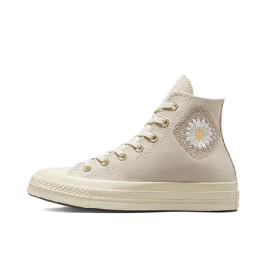 推荐商品：Converse/匡威 1970s 帆布鞋 圆头防滑经典复古轻便时尚拼接百搭 浅紫色/米色