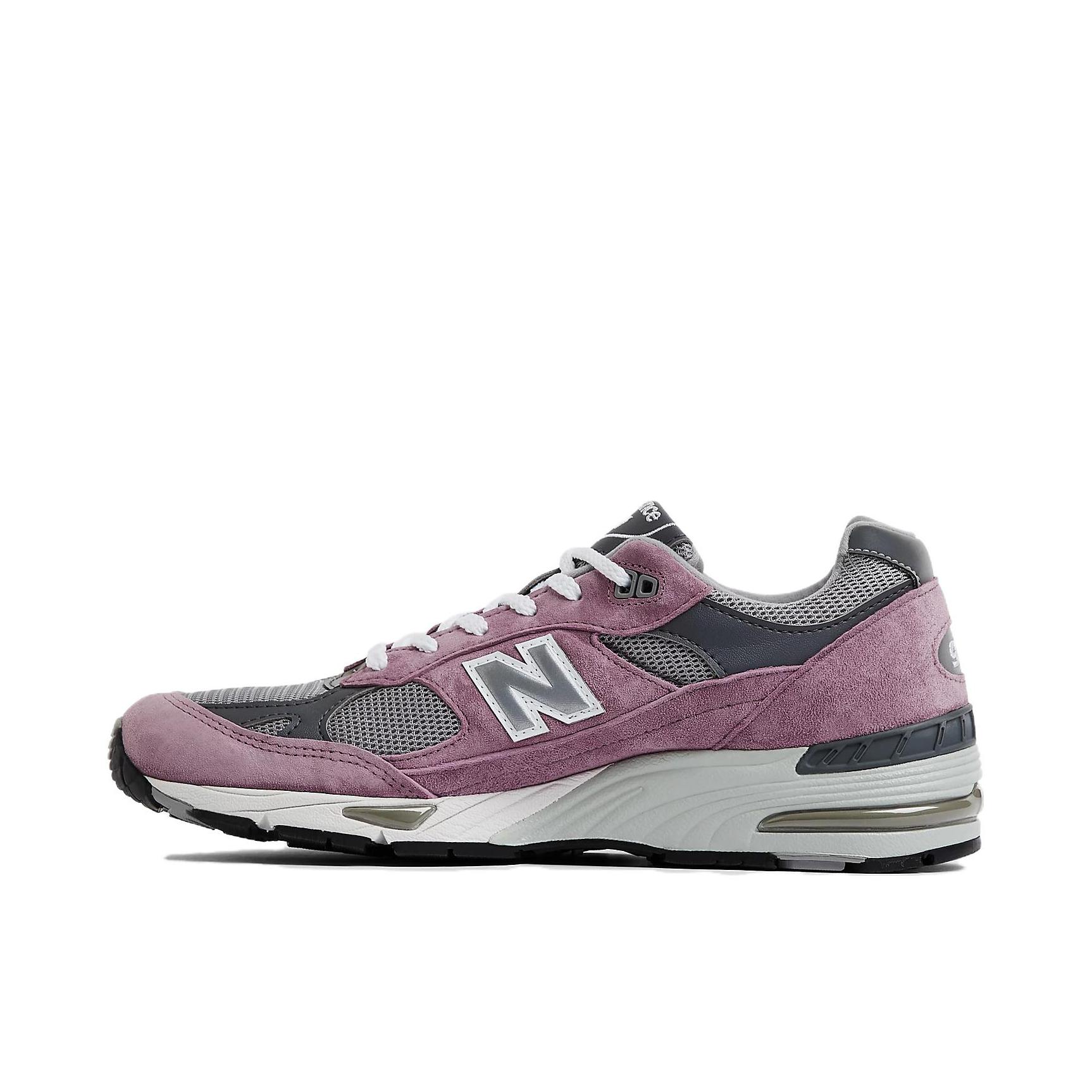 推荐商品：New Balance 991 跑鞋 舒适减震防滑耐磨织物网布透气经典复古休闲运动百搭通勤贴合 男款/酒红/浅灰