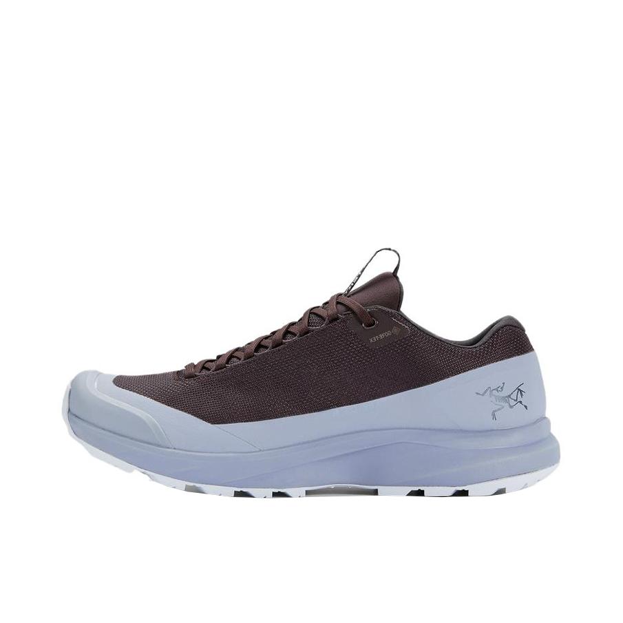 推荐商品：Arc'teryx 始祖鸟 Aerios FL 2 Gore-Tex 防水防滑 圆头 织物 覆盖 徒步鞋 户外鞋 蓝色/褐色
