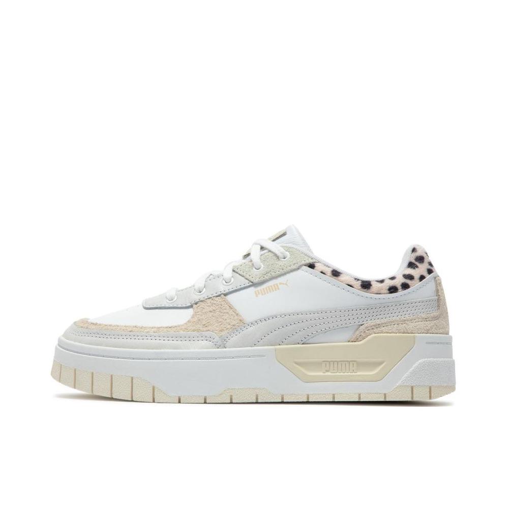 推荐商品：Puma/彪马 Cali Dream 板鞋 防滑耐磨舒适透气减震轻便复古简约时尚增高 女款/米色/白色