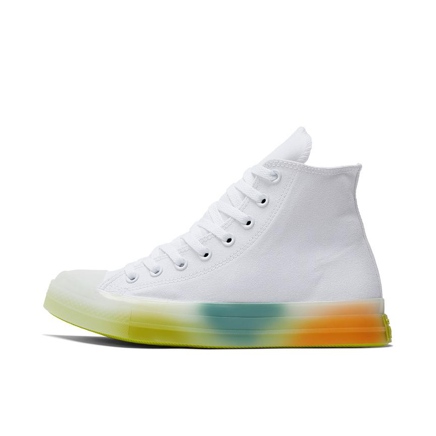 推荐商品：Converse/匡威 Chuck Taylor All Star CX 帆布鞋 果冻底潮流防滑耐磨 白色/喷漆