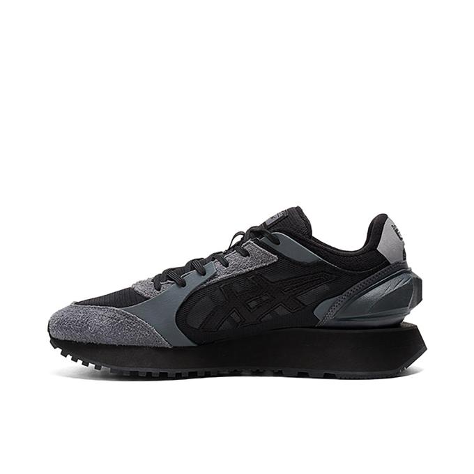 推荐商品：Onitsuka Tiger 鬼塚虎 Moage Co 跑鞋 潮流复古防滑耐磨轻便减震 黑色/灰色