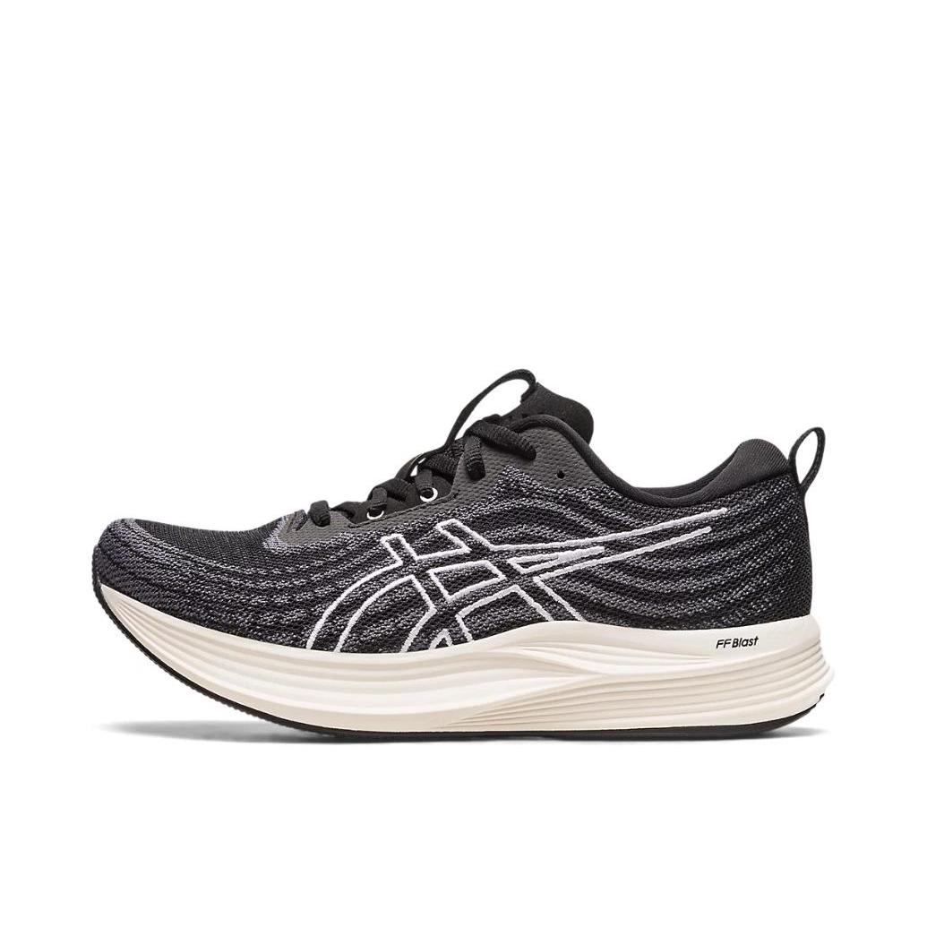 推荐商品：Asics/亚瑟士 Evoride Speed 跑鞋 缓震回弹舒适轻便防滑耐磨织物百搭休闲运动马拉松 女款/黑色/紫色