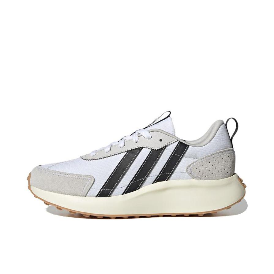 推荐商品：adidas Neo Futro Lite 运动休闲鞋 华夫鞋 面包鞋 缓震耐磨防滑透气舒适轻便复古百搭 白色/浅灰色/黑色