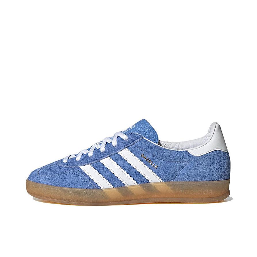 adidas Originals Gazelle Indoor T头鞋 德训鞋 板鞋 舒适缓震防滑耐磨绒面革