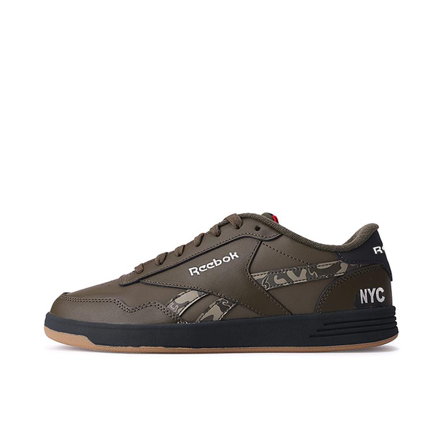 推荐商品：Reebok/锐步 Royal Techque 防滑耐磨 轻便 经典复古 舒适百搭 德训鞋 滑板鞋 DarkOliveGreen 墨绿迷彩