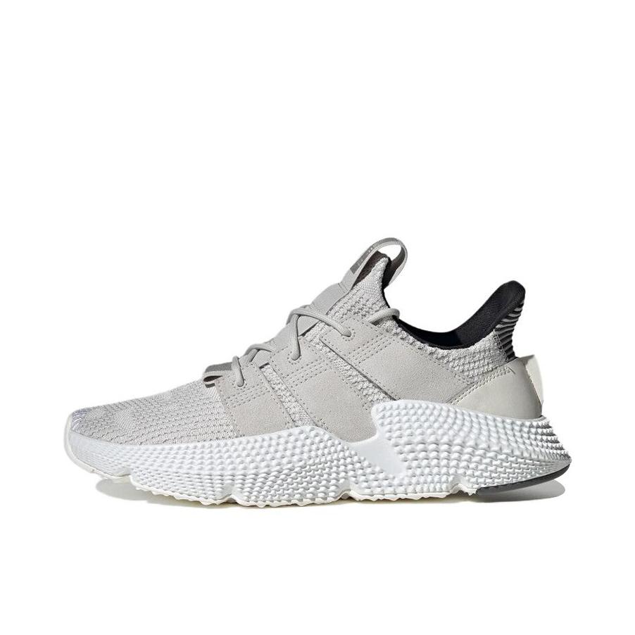 推荐商品：adidas  Prophere  舒适轻便 防滑耐磨 透气 复古简约 时尚潮流 运动休闲鞋 灰色/黑色