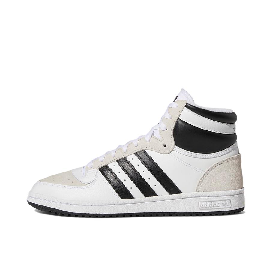 推荐商品：adidas Originals Top Ten 板鞋 防滑耐磨减震回弹轻便透气经典复古舒适潮流 白色/黑色/浅灰