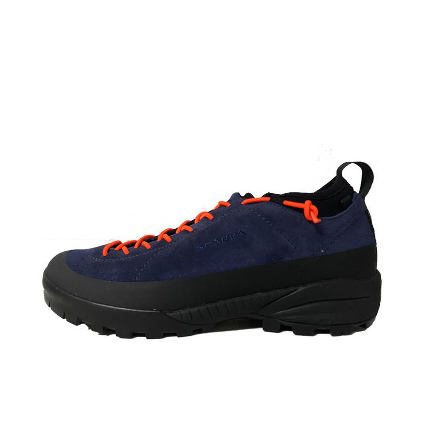 推荐商品：SCARPA 哈拉卡 GTX 防滑耐磨 防水 户外 登山鞋 星空蓝拼黑