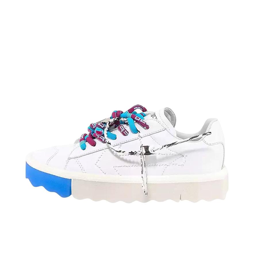 推荐商品：OFF-WHITE logo印花 休闲鞋 OWIA264F21LEA0010101 白色/蓝色/紫色
