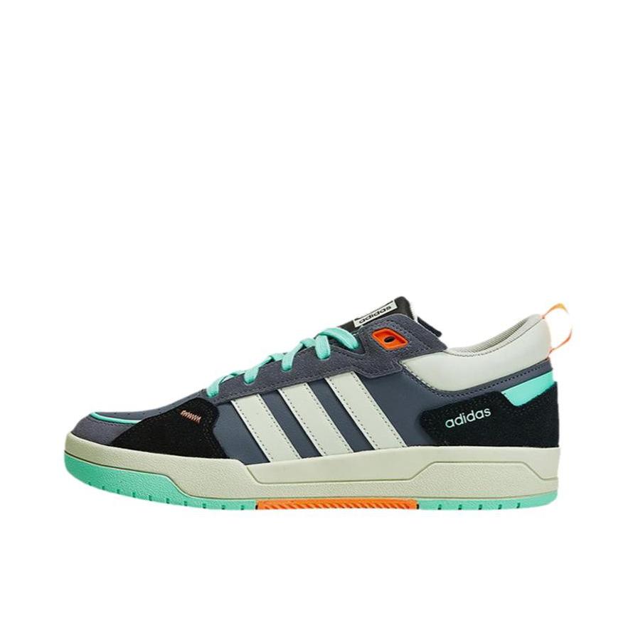 推荐商品：adidas Neo 100DB 板鞋 休闲舒适轻便复古透气耐磨防滑 岩灰/白色/黑色
