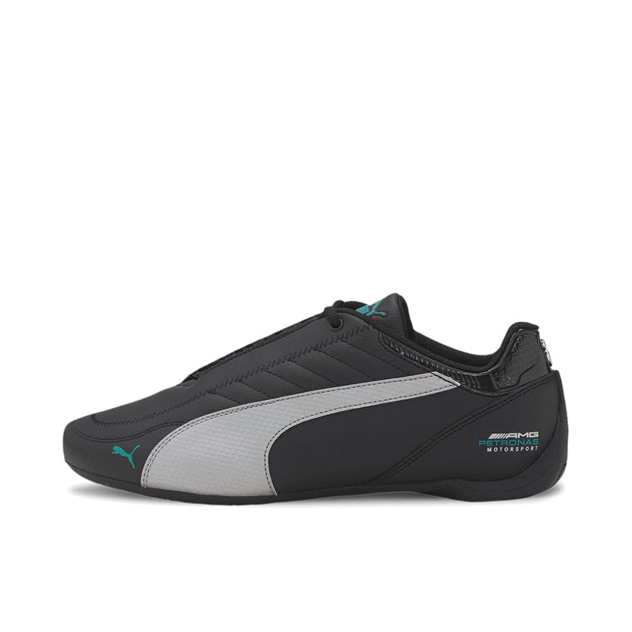 推荐商品：Puma/彪马 Ferrari Future Cat 运动休闲鞋 简约时尚减震回弹防滑耐磨轻便透气 黑色/绿色