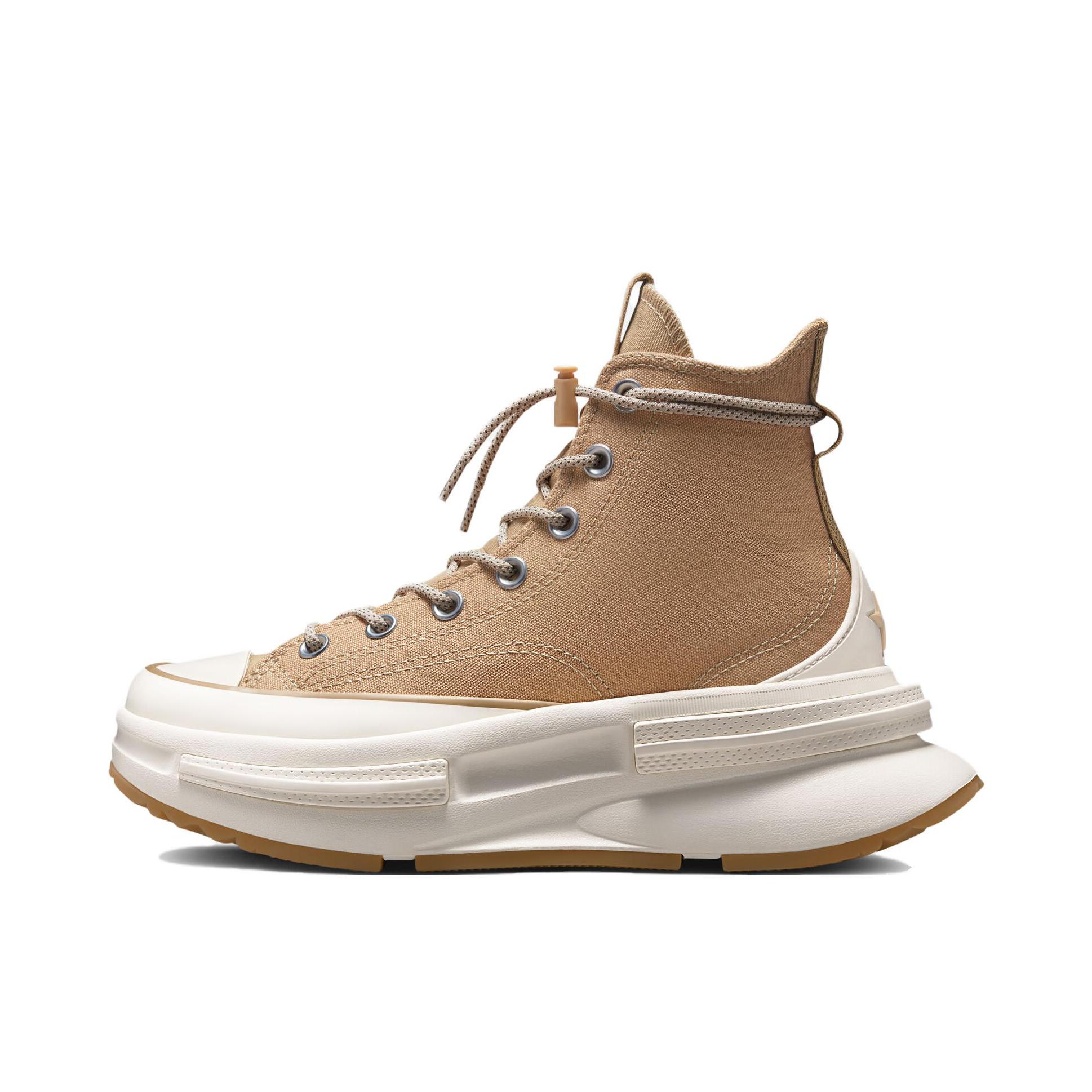 推荐商品：Converse/匡威 Run Star Legacy CX 防滑耐磨 包裹性 增高 运动休闲鞋 卡其色/白色