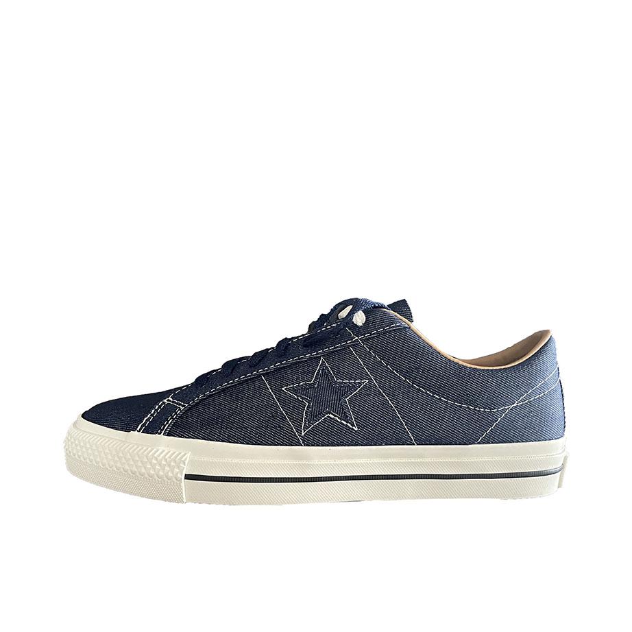 推荐商品：Converse/匡威 One Star Pro 翻毛皮 潮流复古 舒适 耐磨 防滑 板鞋 牛仔蓝