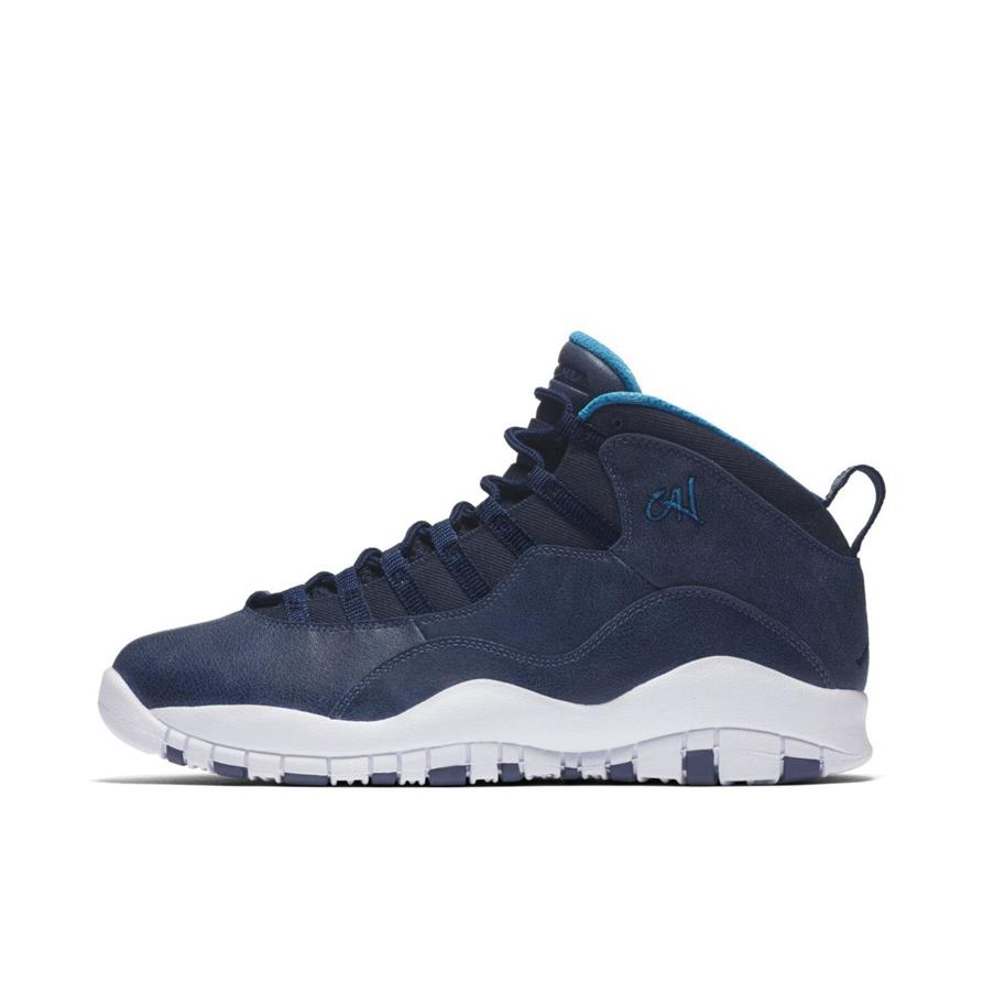 推荐商品：Air Jordan 10 运动休闲鞋 防滑耐磨减震透气百搭复古支撑包裹性 Los Angeles 洛杉矶