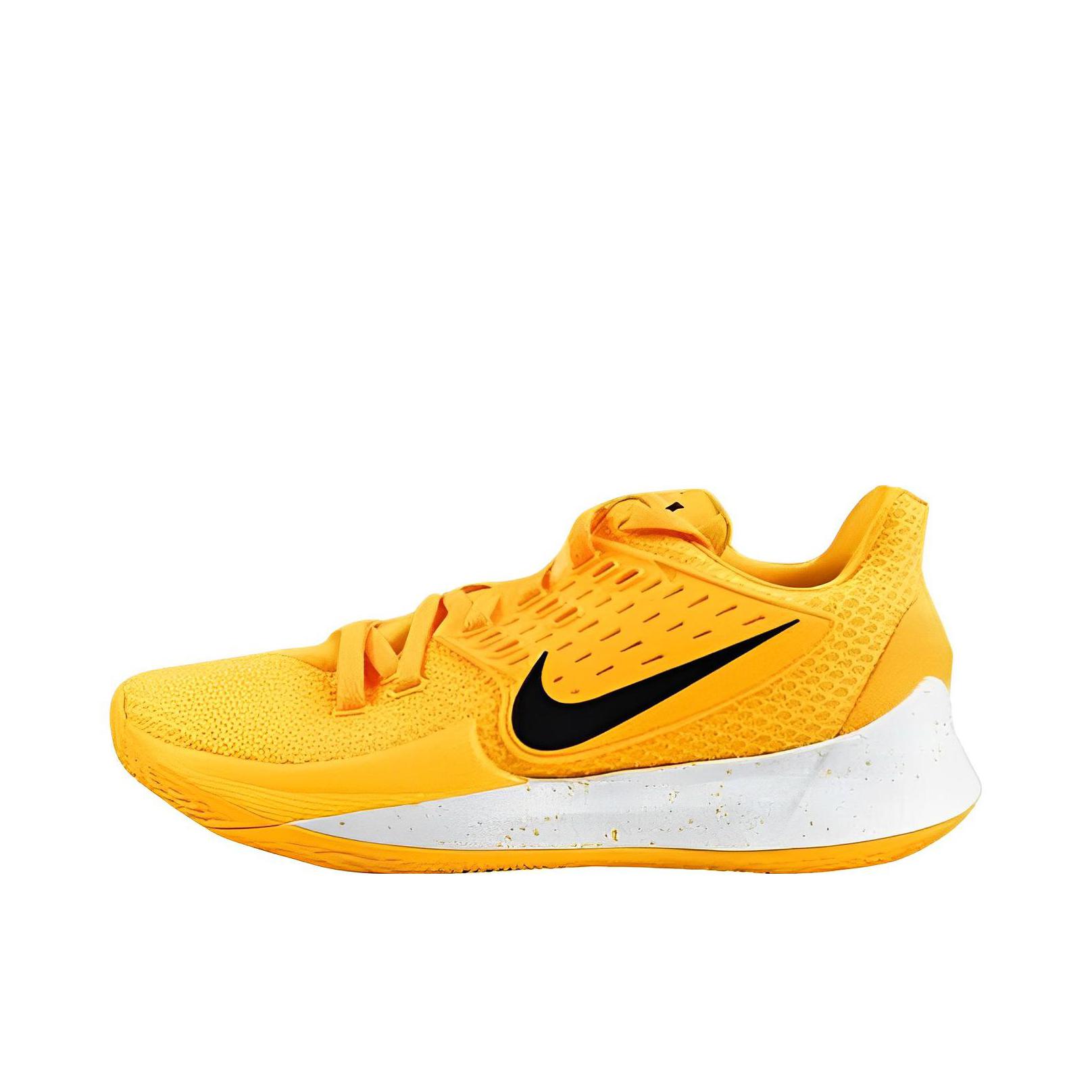 推荐商品：Nike Kyrie Low 2 欧文 zoom 实战 防滑耐磨 减震回弹 圆头 篮球鞋 黄色/黑色