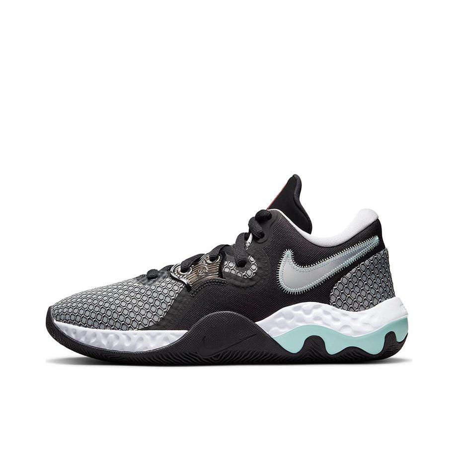 推荐商品：Nike Renew Elevate 2 实战 防滑耐磨包裹性支撑 篮球鞋 黑色/灰色