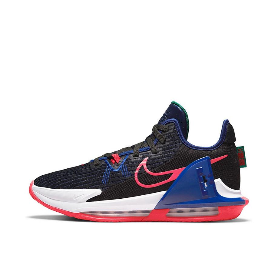 推荐商品：Nike Lebron Witness 6 詹姆斯 实战训练 减震支撑 圆头 舒适透气 防滑耐磨 时尚百搭 篮球鞋 黑色/红色/白色