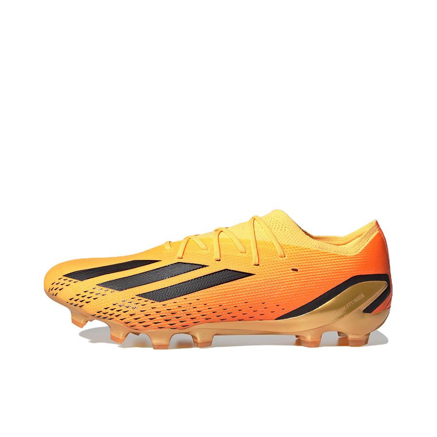 推荐商品：adidas X Speedportal.1 FG 顶级 胶质长钉 天然草地 织物圆头支撑抗冲击 足球鞋 金色
