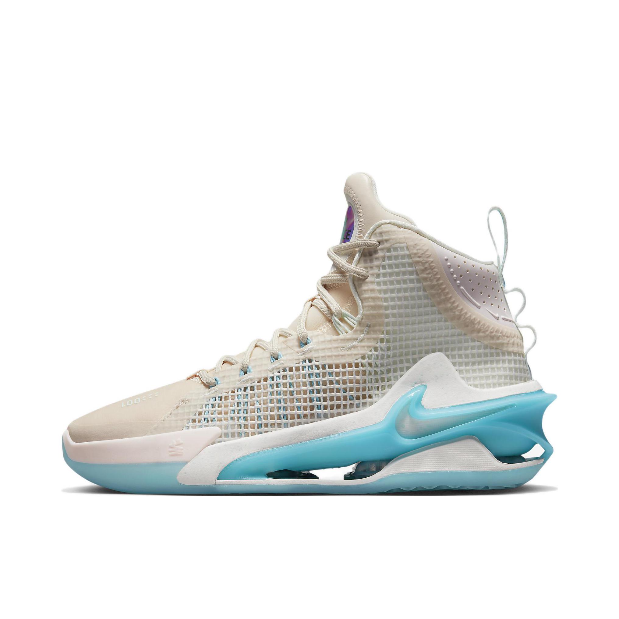 推荐商品：Nike Air Zoom G.T. Jump 稳定支撑 缓震回弹 防滑耐磨 约基奇 时尚百搭 织物 合成革 篮球鞋 国外版/泡沫粉/浅蓝