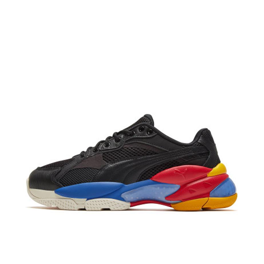 推荐商品：Puma/彪马 LQD Cell Epsilon 运动休闲鞋 潮流复古网面透气 Black/Blue/Red 黑蓝红
