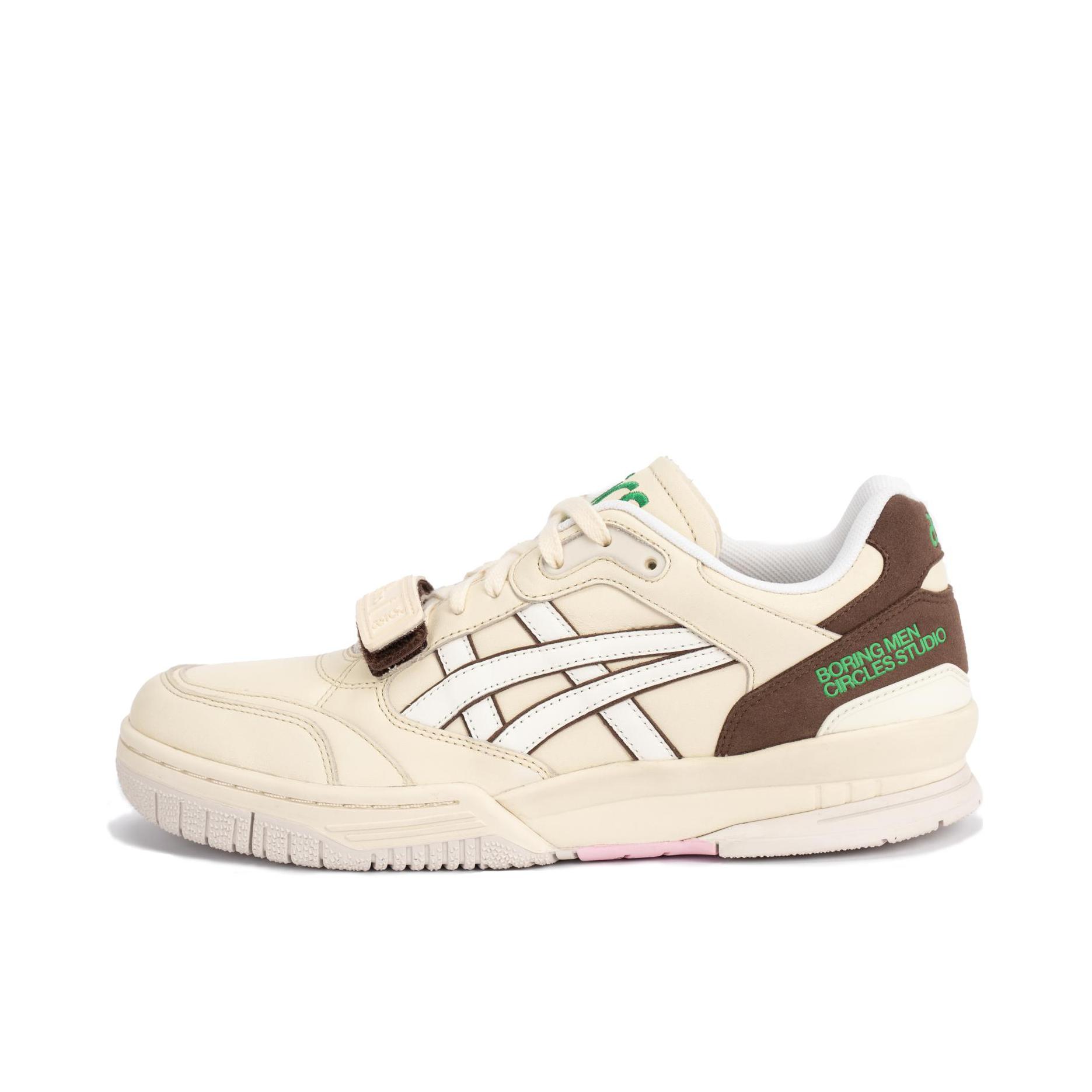 推荐商品：Asics/亚瑟士 Gel-Spotlyte Low V2 潮流复古 休闲鞋 Bmcs联名/米白色/咖啡色