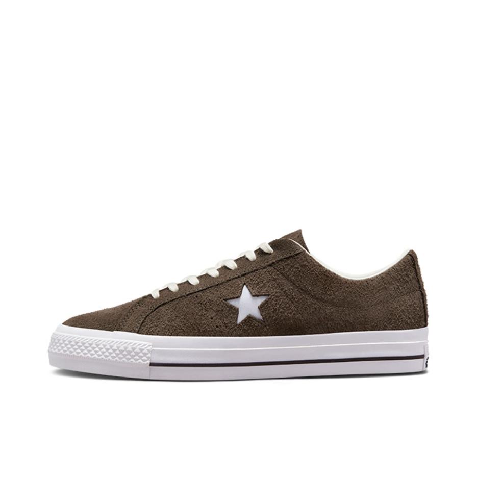 推荐商品：Converse/匡威 One Star Pro 翻毛皮 潮流复古 舒适 耐磨 防滑 板鞋 翻毛皮/褐色