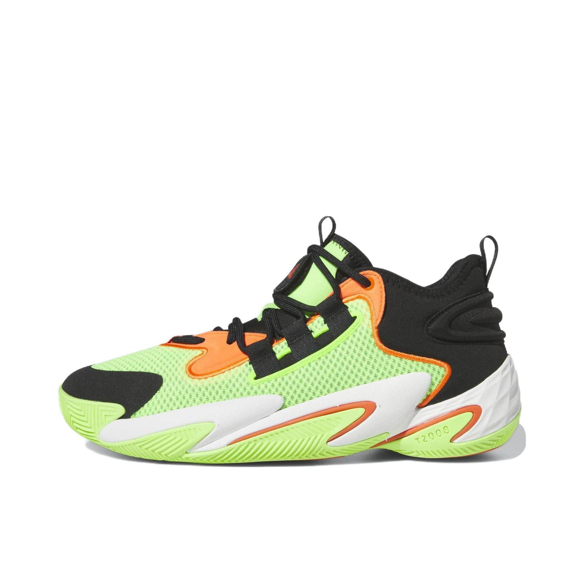 推荐商品：adidas BYW Select 篮球鞋 缓震回弹防滑耐磨实战 绿色