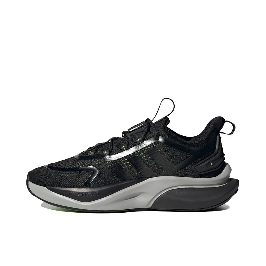 推荐商品：adidas Alpha Bounce+ 跑鞋 缓震防滑耐磨轻质网面透气织物轻运动 TRANSFORMERS联名/黑色/浅灰