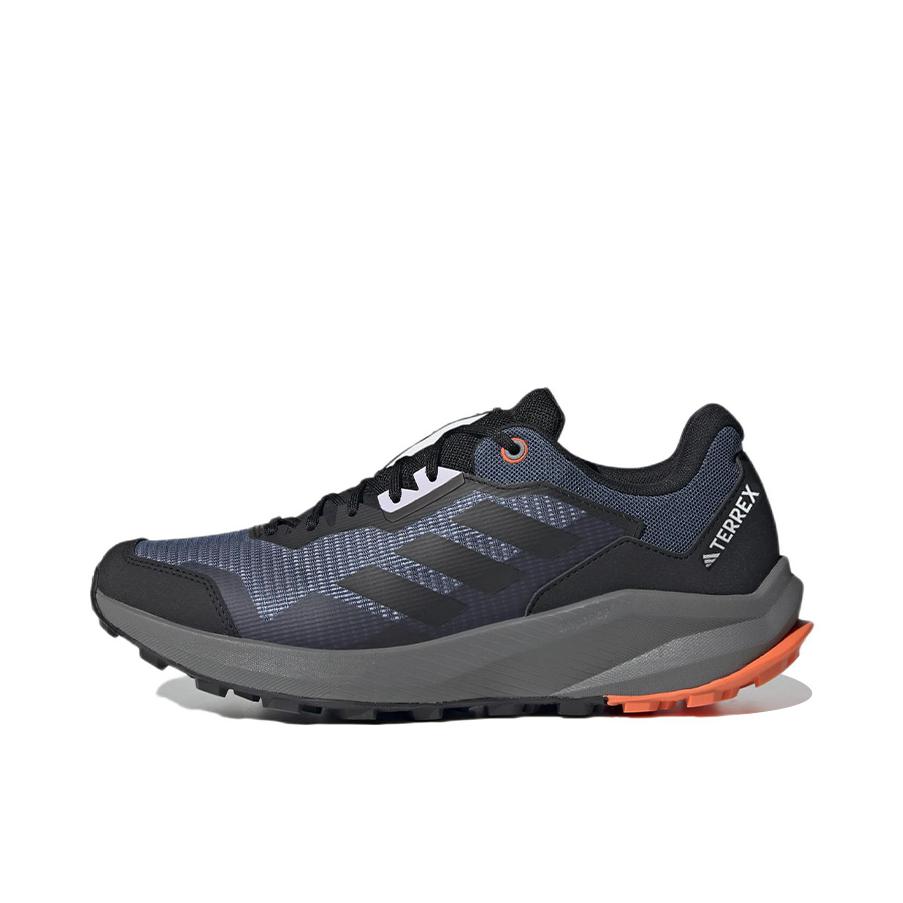 推荐商品：adidas Trail Rider Gore-tex 跑鞋 防滑耐磨越野轻便减震 黑色/蓝色