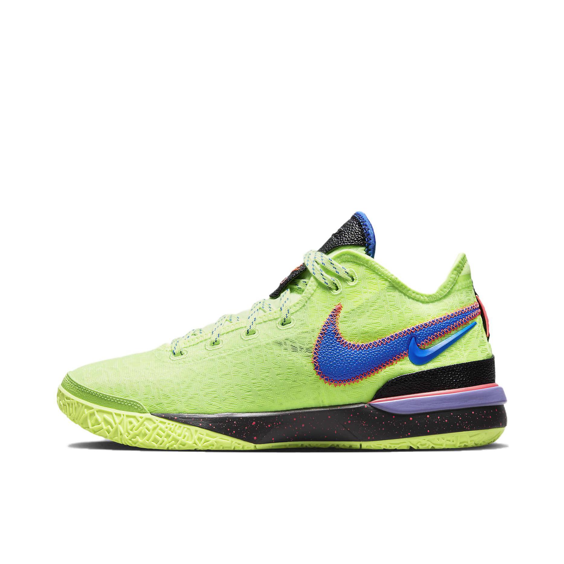 推荐商品：Nike Zoom LeBron NXXT Gen布朗尼一代 篮球鞋 抗扭缓震防滑耐磨透气回弹包裹性训练实战 国外版/阴影绿