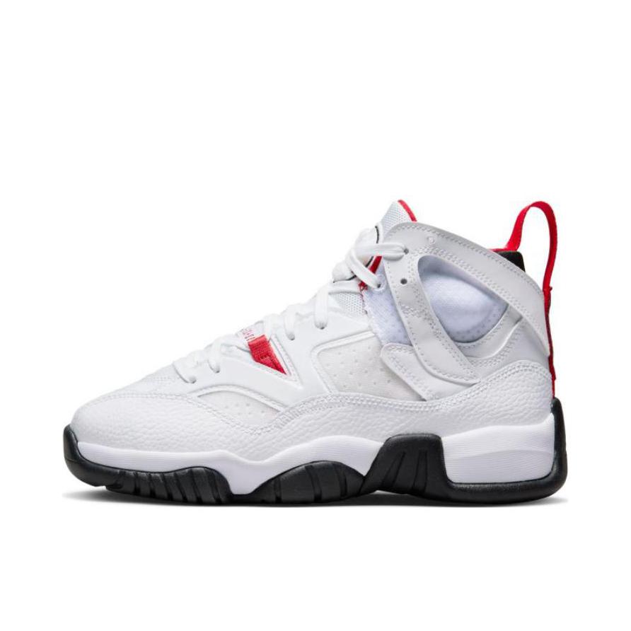 推荐商品：Jordan Jumpman Two Trey 篮球鞋 时尚复古减震防滑耐磨缓震实战 女款/白色/红色