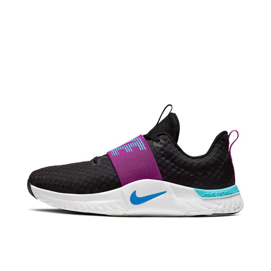 推荐商品：Nike Renew InSeason TR 9 休闲 防滑 训练鞋 Black/Purple/White 黑紫白