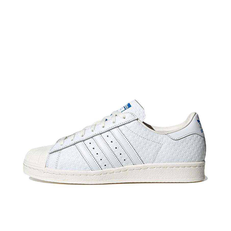 推荐商品：adidas Originals Superstar 82 板鞋 轻便简约复古贝壳头防滑防水贴合 白色/银灰色