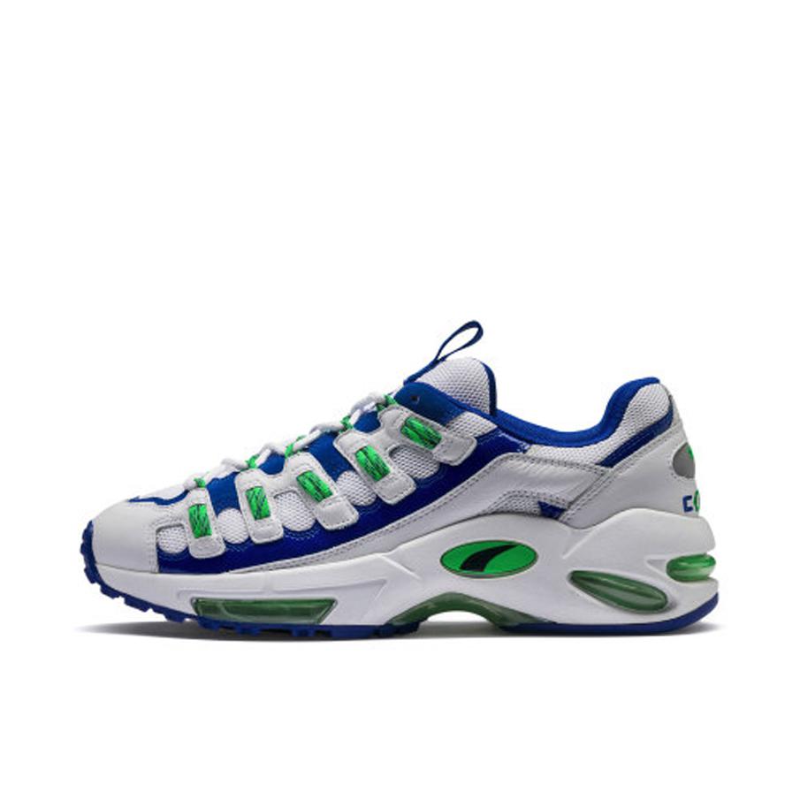推荐商品：Puma/彪马 Cell Endura 运动休闲鞋 轻便透气防滑耐磨潮流复古 Blue/White/Green 蓝白绿