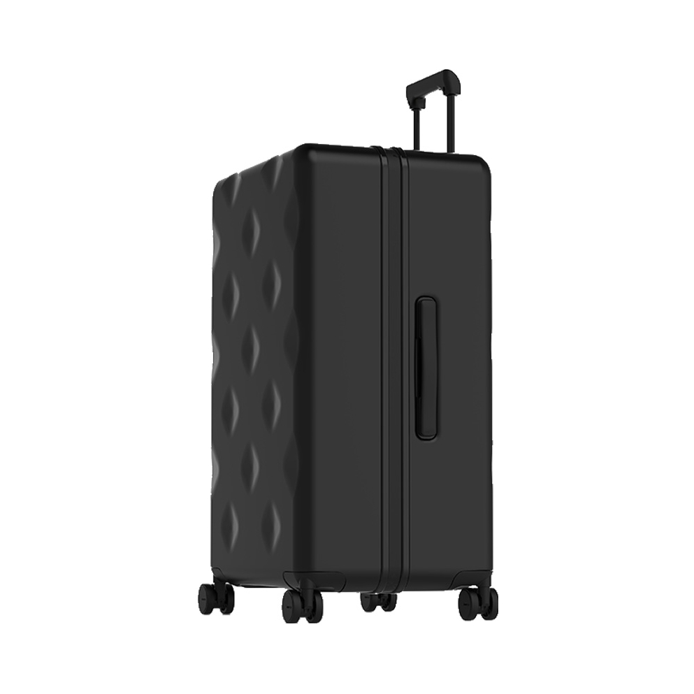 推荐商品：不莱玫 大容量硬质PC万向轮ins结实耐用TSA密码锁登机拉杆旅行箱