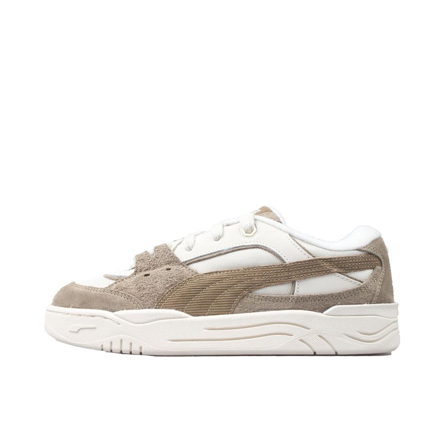 推荐商品：Puma/彪马 180 Reflective 运动休闲鞋 舒适简约防滑耐磨增高圆头薄底耐穿 白色/浅棕色