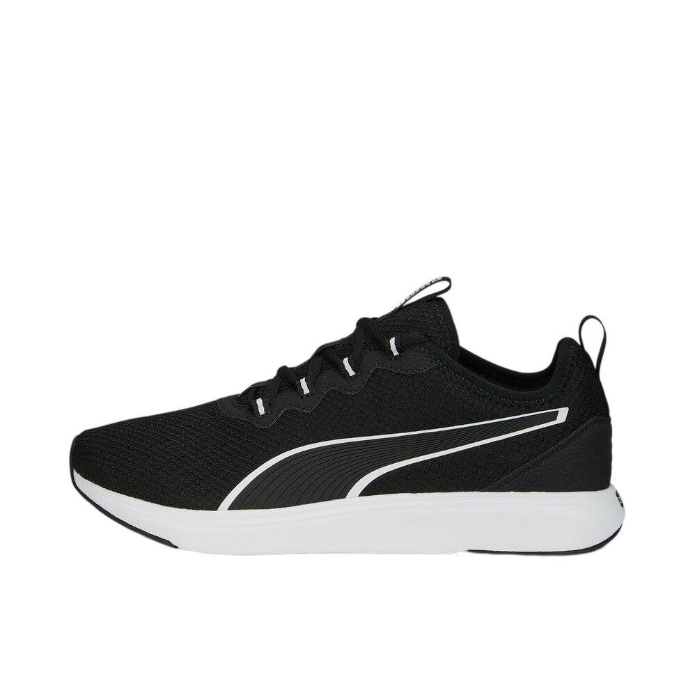 推荐商品：Puma/彪马 Softride Cruise 织物 百搭 轻量缓震 防滑耐磨 舒适透气 网布 运动休闲鞋 纯黑色/白色