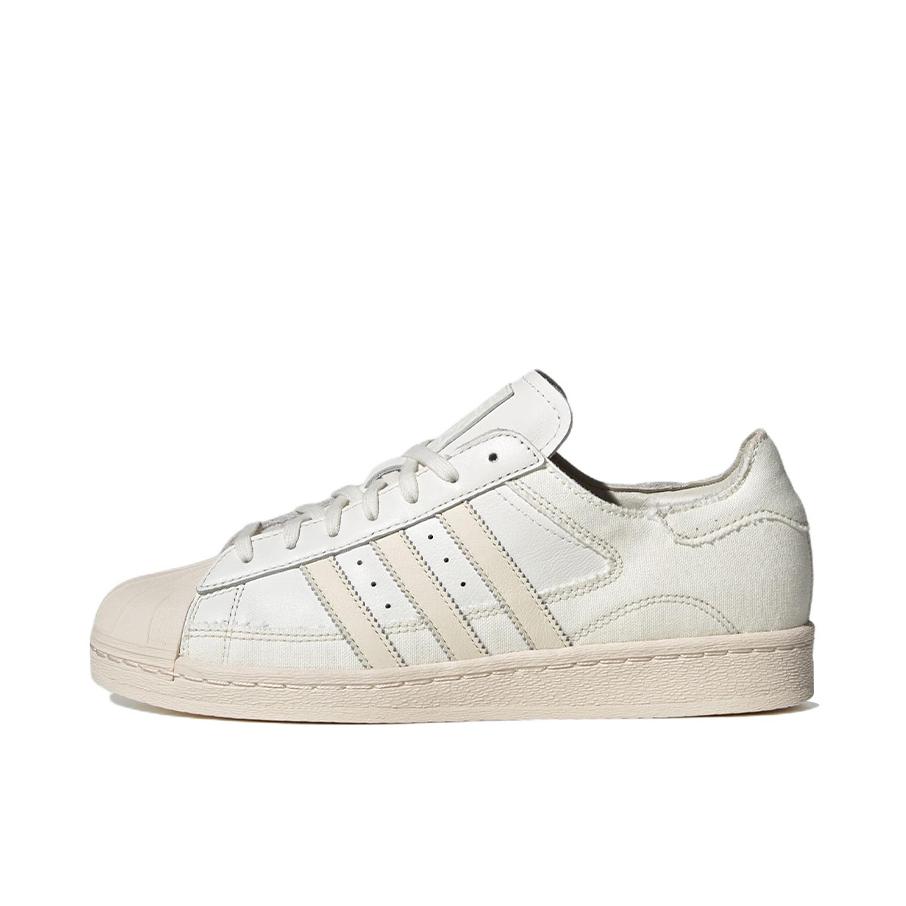 推荐商品：adidas Superstar 80s 板鞋 贝壳头复古防滑耐磨防水减震运动 白色/米色