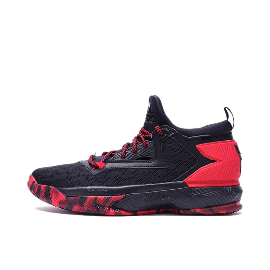 推荐商品：adidas Dame 2 利拉德 篮球鞋 防滑耐磨实战舒适透气减震轻便圆头合成革 Black Red Bred 黑红