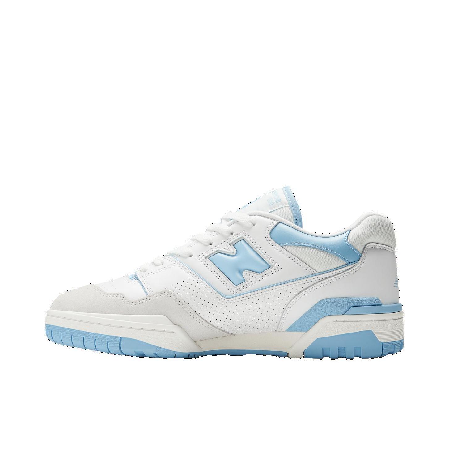推荐商品：New Balance 550 复古 舒适 百搭 减震透气 防滑耐磨 潮流 运动休闲鞋 白色/蓝色/灰色