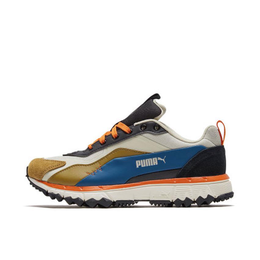 推荐商品：Puma/彪马 Trailwolf 复古 百搭时尚 舒适轻便 防滑耐磨 运动休闲鞋 Orange/Black/Green 灰绿蓝