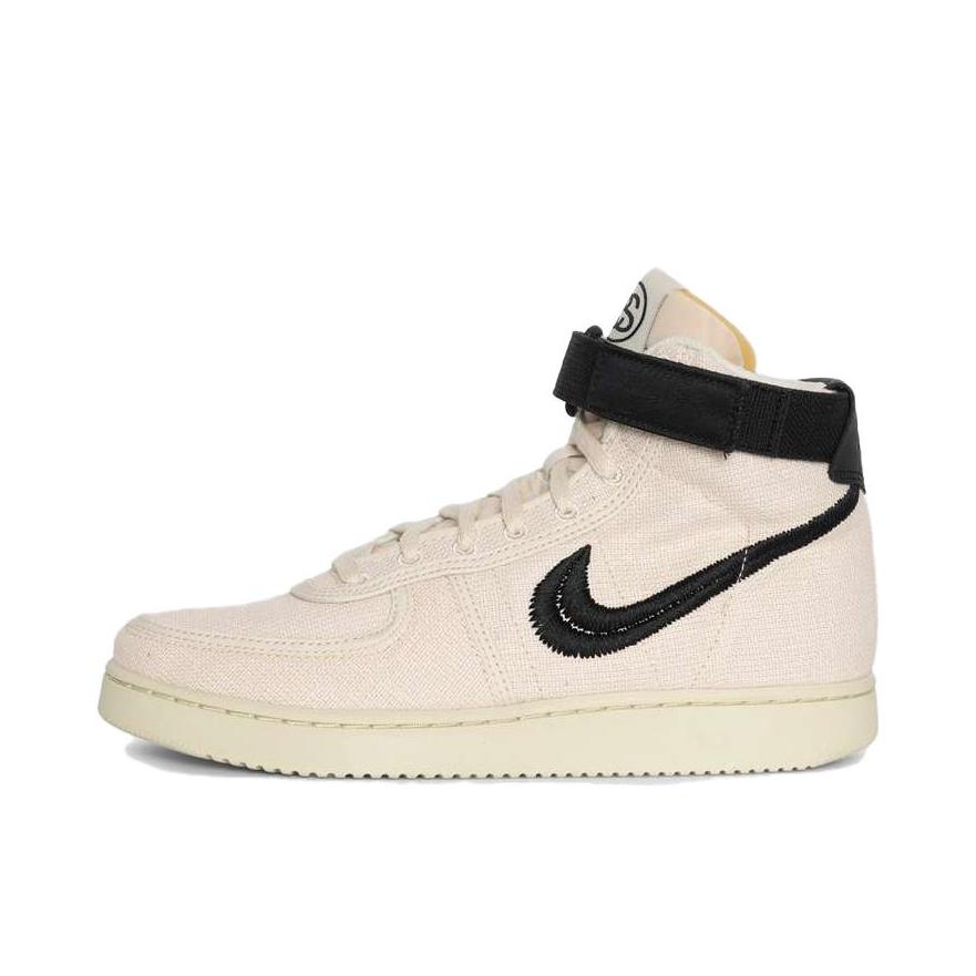 推荐商品：Nike Air Vandal 板鞋 复古百搭舒适透气防滑耐磨轻便魔术贴减震休闲 Stussy联名/米色/黑色/粉色