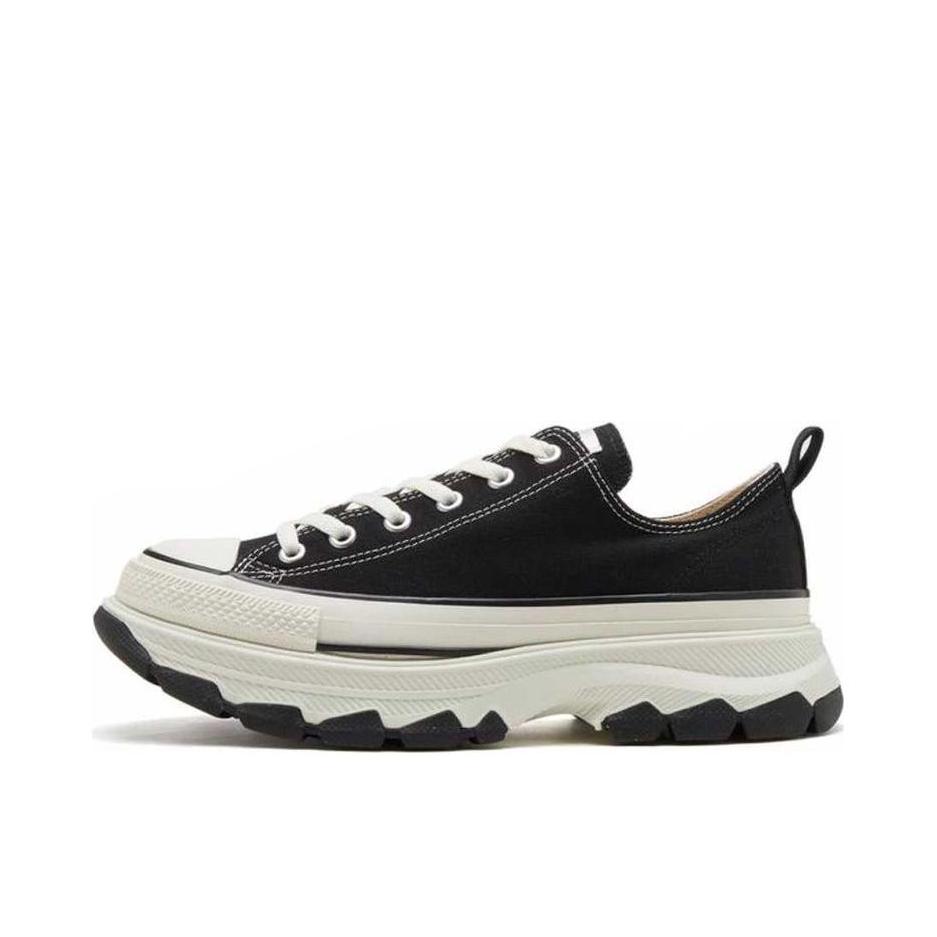 推荐商品：Converse/匡威 All Star 100 Trekwave 帆布鞋 防滑耐磨舒适透气圆头复古贴合 白色/黑色